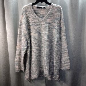 New Hairy V-Neck Sweater